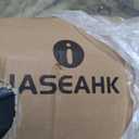 Chair Cushions for Dining Chairs Set of 6, Non Slip Kitchen Chair Pads, 17" x 16" x 2", Indoor Dining Chair Cushions with Ties, D-Shaped Seat Cushions for Kitchen Chairs, Black