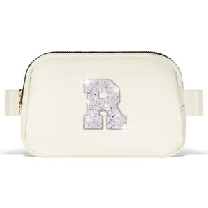 Customized Gifts for Daughter Sister Her,Birthday Gift for Mom,Mom Gifts from Daughter,Crossbody Bag Belt Bag - White C,Lavender