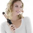 4000mAh Portable Cordless Hair Curler, Cordless Curling Iron Rechargeable, Mini Curler Iron 3 Temp Setting Travel Battery Powered Curling Iron,USB Charge Hair Straightener and Curler 2 in 1