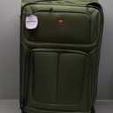 SwissGear Sion Softside Expandable Luggage, Evergreen, Checked-Large 29-Inch