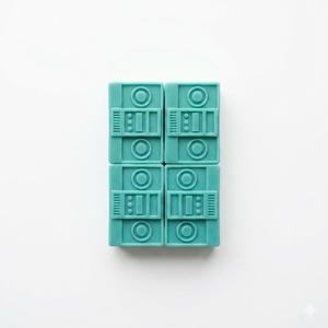 Boom Box Candle 3in 4 Pack