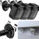 Blink Outdoor Vinyl Siding Mount with Waterproof Case, No-Hole Needed Mounting Bracket and Full Weather Proof Cover for All-New Blink Outdoor 4/3rd Gen/2K+ Security Camera System(3 Pack)