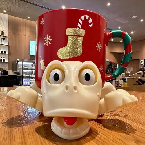 JOD® Turtle Coaster, 3D Printed Funny Tea Coasters with Interactive Expression, Turtle Cup Holder, Liftable Limbs & Expressive Face for Turtles,Tortoise Lover Gag Gifts Home Decor(Pink Pro)