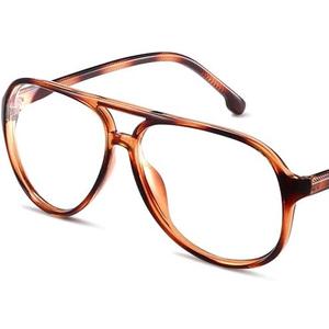 livho Vintage Aviator Blue Light Blocking Glasses, Fashion Oversized Frames with UV Protection Coating, Unisex Design