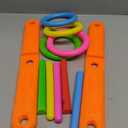 Ring toss Game for Kids Outdoor, Yard Toss Game for Kids & Family - Ring Toss Games, Indoor and Outdoor Sports Toys, Beach Toys, Swimming Pool Toy, Children's Birthday Gift.