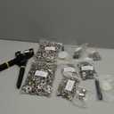 Grommet Tool Kit, Eyelet Tool Multi-Purpose Handheld Manual Hole Punch Rivet Press Plier Crimper 3 Interchangeable Dies with 900 Set 7/32" 5/16" 3/8" Metal Grommets Washers