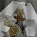 Ceramic Table Lamps Set of 2, UpDown Dual Light with USB C+A, 22"Bedroom Lamp&Beside Lamp with 3 Color Temperature for Bedroom and Living Room, Night Light for Nightstand and Desk Decor (With 2 Bulbs)