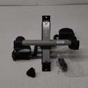 Under Desk Bike Pedal Exerciser Mini Bike for Leg/Arm Bike Foldable Peddler with LCD Display for Home/Office (GREY)