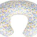 Nursing Pillow & Breastfeeding Pillow Ergonomic C-Shape for Breastfeeding & Bottle Feeding, Standard Size Breathable with Washable Cover, Hypoallergenic,Tummy Time & Sitting Support (0-12Months)