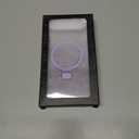 Lamcase for iPhone Air Case,with Magnetic Invisible Stand [Military Drop Protection] [Compatible with MagSafe] Shockproof Slim Translucent Anti-Slip with 2 Screen Protector,Deep Purple