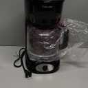 Mueller 12-Cup Drip Coffee Maker - Borosilicate Carafe, Auto-Off, Reusable Filter, Anti-Drip, Keep-Warm Function, Clear Water Level Window Coffee Machine, Kitchen Essentials & Accessories (Black)