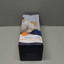 Double Sided Electric Foot Warmer with Machine Washable & 8 Hrs Timer, Feet Heating Pads Non-Slip,Electric Heated Warmers for Bed,Under Desk,Office,Home,Christmas Gifts,Grey,20''*20