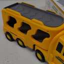 Bennol Construction Truck Toys for Toddler Boy 1 2 3 4 5 Year Old, Car Trucks Birthday Gifts Toys for Kids Ages 1-3 3-5, 5-in-1 Construction Trcuk with Excavator, Crane Mixer, Bulldozer