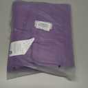 Kivik 2 lbs Weighted Lap Pad, Ultra Soft Minky Dotted Heavy Blankets Throw for Better Study Relaxing & Sleeping, Machine Washable, 20 x 30 Inches, Purple