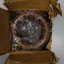 HORNART 3 Inch Wooden Drapery Curtain Rod Rings, 12 Pcs for 1.5-1.75-2 inch Rod Pole, 2.2 INCH INNER DIA, Natural Rosewood (12, 2.2 INCH INNER DIA), sheesham 3in (12)