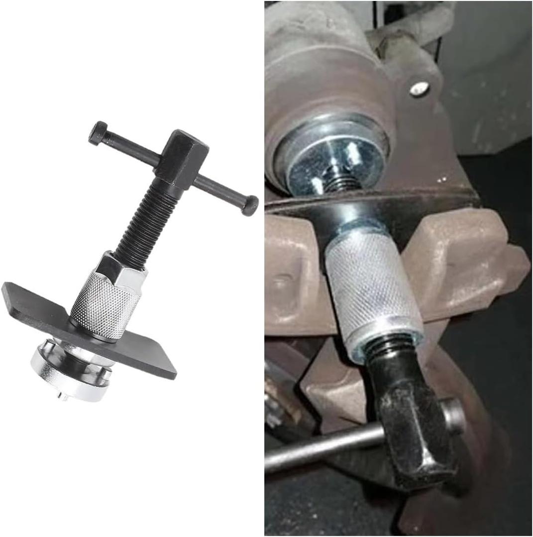 Brake Caliper Piston Rewind Tool, Car Rear Brake Pad Wind Back Tool, Right Handle Set Brake Caliper Compression Tool, Brake Piston Wind Back Tool for Replacement of Rear Brake Pad
