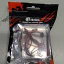 INJORA M1.4 Rock Lights Kit with Controller for 1/24 RC Crawler Upgrade(4 Lights)