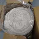 Bedsure GentleSoft Sherpa Fleece Throw Blanket for Couch, Non-Heated, Thick and Warm Throw for Women and Men, Soft Fuzzy Plush Blanket for Winter, Linen, 50x60 Inches