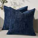 HALANS Set of 2 Summer Decorative Throw Pillow Cover 24x24 Inch, Khaki