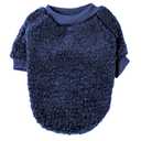 Dog Sweaters Clothes Coat for Small Dogs Boy or Girl Cat Puppy Coat Sweatshirts Soft Warm Fluffy Winter Jacket Apparels (Grey,Light Blue, Medium)