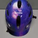 Kids/Youth Bike Helmet for Boys Girls and Teens, Adjustable and Multi-Sport for Bicycle, Kick Scooter, Skateboard, Roller/Inline Skate (18.8"-22" / 48-56 cm, Glossy Purple Nebulae)