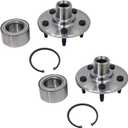 Autoround 521000 Rear Wheel Bearing and Hub Assembly Fit for Ford Explorer & Mercury Mountaineer 2002-2010, Ford Explorer Sport Trac 2007-2010, Lincoln Aviator 2003-2005, 5-Lug Pair