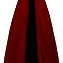 Vibsion 1800s Regency Dress for Women Victorian Velet High Wasit Dresses, L