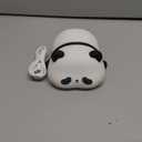 ATSUI Cute Panda Night Light, LED Squishy Novelty Animal Night Lamp, Food Grade Silicone 3 Level Dimmable Nursery Nightlight for Desk Decor, Funny Gifts Stuff for Boys Girls Baby, White Elephant Gifts