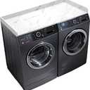 Washer Dryer Countertop,Washer and Dryer Covers for The Top,Laundry Countertop Topper Guards for Washer and Dryer,Laundry Room Storage Organization,54"x 27.5" Laundry Table for Folding Clothes (White)