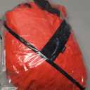 HOMEST Christmas Tree Storage Bag, Fits for 4.5-7 ft Xmas Artificials, Zippered Bag with Reinforced Carrying Handles and Wheels, Red (Bag Only)