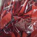 12Pcs Burgundy Velvet Ribbon Bows Christmas Tree Decorations,5in x 10in Xmas Ornaments for Tree Home Party Front Door Wreath Garland Holiday Decor