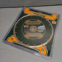 9-Inch Diamond Saw Blade, Continuous Rim Diamond Disc, 7/8 Inch Arbor, Wet Cutting of Concrete/Masonry/Block/Paver/Brick