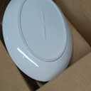 YALONG Serving Platter – 14 Inch Oval White Serving Platters, Large Porcelain Serving Platter Set for Party, Appetizers, Charcuterie, Sushi & Dessert, Microwave & Dishwasher Safe