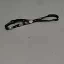 Hat Bands for Cowboy and Cowgirl Western Accesories for Men and Women Leather Style Hat Belt Band (Black and Silver)