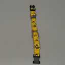 Hikiko Martingale Collar for Dogs Adjustable Soft Nylon Dog Collars with Cute Patterns for  Dog, Yellow Bee, Small