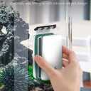 Pawfly Strong Magnetic Fish Tank Cleaner Aquarium Magnetic Glass Cleaner Brush with 2 Detachable Scrapers, Floating Scrubber Brush Cleaning Tool for 1/4-1/2 Inch Thick Glass