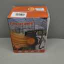 Electric Greenhouse Heater with Thermostat - 1500W Stainless Steel Outdoor Fan Heater, Fast Heating, Overheat Protection, Heating for Garage, Flower Room, Grow Tent