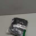 Brabtod Dog Winter Coat for Dachshund, Waterproof Miniature Dachshund Clothes Jacket, Small Dog Coat with Harness Slot, Dachshund Jumper with Turtle Neck, Pet Garment Ideal for Walking, Camping-Black-S