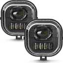 LED Fog Light Assembly for 1999-2016 Ford F250 F350 F450 F550 Super Duty - Driving Fog Lamp Compatible with Original Frame No fog lamp bracket