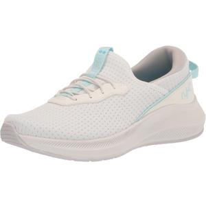 Ryka Women's Ferocity Slip-on Sneaker (8.5, Brilliant White)