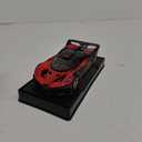 Toy Cars for Bugatti Bolide Sports Model Car, 1/32 Zinc Alloy Diecast Car Model Toy with Lights and Music Collectibles Pull Back Die-cast Vehicles for Kids Adults Gift (Red)