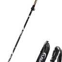 A ALAFEN Aluminum Collapsible Ultralight Travel Trekking Hiking Pole for Men and Women (Fits 5'3" - 6'2") (1 PC(1 Pole))