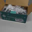 Led Christmas Net Lights Outdoor Christmas Decorations 120Led 6Ftx4Ft UL Certified Connectable Waterptoof Mesh Net Lights for Trees Bushes Shrubs Garden Outdoor Christmas Decorations(Cool White)