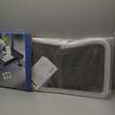 Slendor Lap Desk with Cup Holder, Foldable Laptop Table for Bed, Portable Bed Desk for Laptop and Writing, Computer Tray with Tablet Slot, Notebook Stand Reading Holder for Couch Sofa Floor,Black