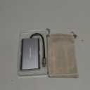 Hiearcool USB-C Docking Station for Laptop, Triple Display Dock with 4K HDMI & 1080p VGA, 11-in-1 USB-C Dock with Ethernet, 100W Charging for Home Office