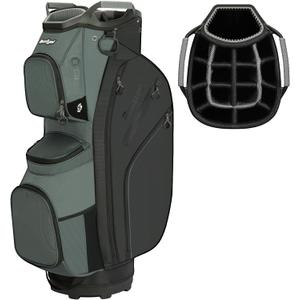 Golf Cart Bag 15 Way Organizer Divider Top Golf Club Cart Bag for Men Women with Cooler, Handles and Rain Cover