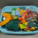 Water Table for Toddlers 1-3 with Pump: Summer Sensory Play Sink, Kitchen Fishing Playset with Running Water, Indoor Outdoor Montessori Water Toy Gift for Kids, BPA-Free, Non-Toxic