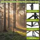 20Ft Heavy Duty Light Stand Tripod,Cisian 6M Sky High Tripod Tall Video Camera Sports Metal Photography Tripod with 1/4"& 3/8" Screw Adapter for Most DSLR Camera