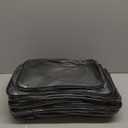 9 Packs Clear PVC Toy Storage Bags Include 6 Pcs Large and 3 Pcs Medium Toy Organizer Bags with Labels, Portable Handheld Zipper Bags for Organizing Board Game, Building Blocks, Puzzle, Kids Books