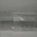 Eersida 2 Pack Acrylic Brochure Pamphlet Holder Wall Mount Clear Brochure Display Holder Plastic Trifold Flyer Rack Literature Storage Rack for Offices Waiting Room (10 Pockets, 15 x 21 Inch)